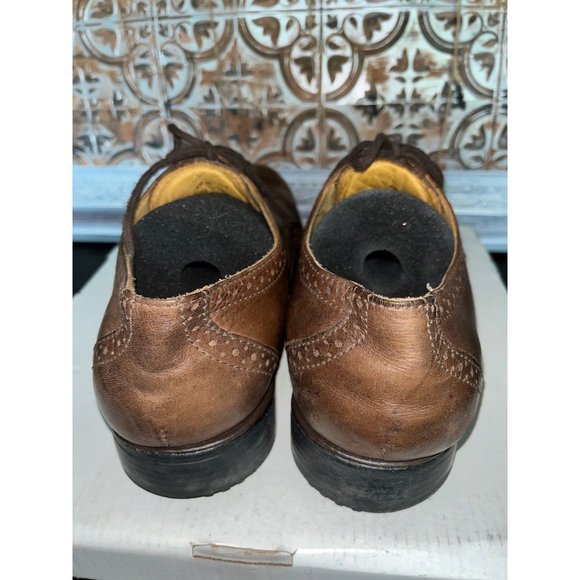 SANDRO MOSCOLONI DERBY WINGTIP Men’s Size 9.5 Made in Brazil - Picture 4 of 11